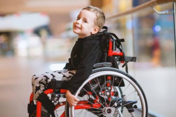 niño discapacitado